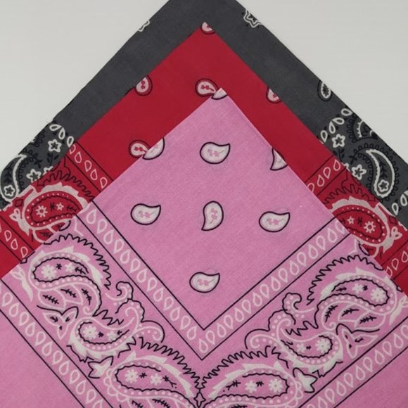 3 Pack Bandana Mask, Scarf, Headband - Picture 1 of 4